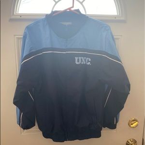 UNC blue zip up jacket